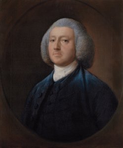 ウィリアムウォルコット博士の肖像 作： Thomas Gainsborough