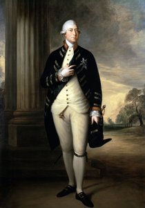ジョージ3世の肖像（油彩・キャンバス 作： Thomas Gainsborough