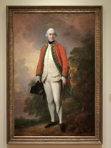 ジョージピットの肖像、初代河川、1768年〜1769年頃 作： Thomas Gainsborough