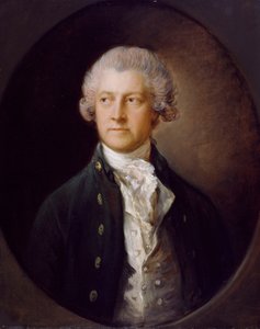 ブリストルの司教、ルイス・バゴットの肖像 作： Thomas Gainsborough