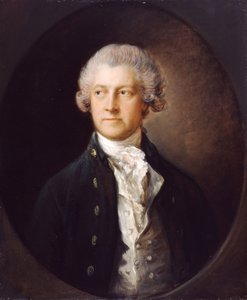 ブリストル司教ルイス・バゴーの肖像 1740～1802年。 作： Thomas Gainsborough