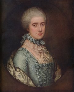 オース夫人の肖像、1767、1936 作： Thomas Gainsborough