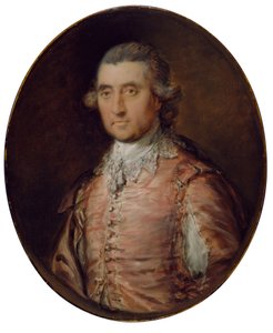 チャールズ・ホルテ卿の肖像 作： Thomas Gainsborough