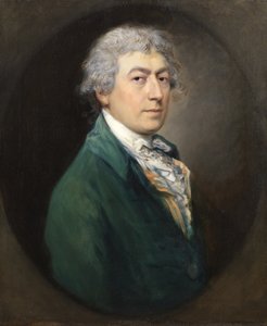 トーマス・ゲインズバラの肖像、1774-88 作： Thomas Gainsborough