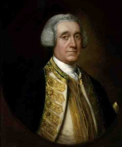 トーマス・ブロデリック副提督（1769年没）の肖像（油彩・キャンバス） 作： Thomas Gainsborough