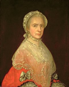 ヴィルヘルミナ・キャンベル、子爵夫人グレノーキーの肖像 作： Thomas Gainsborough