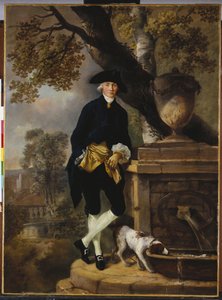 紳士の肖像 作： Thomas Gainsborough