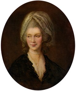 クイーンシャーロット、18世紀、1912年。 作： Thomas Gainsborough