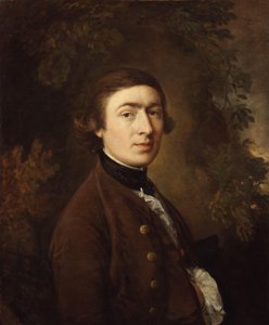 自画像 作： Thomas Gainsborough