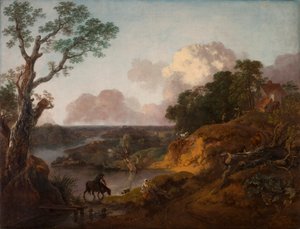 サフォークで見る 作： Thomas Gainsborough