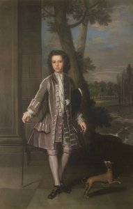 1720年10歳のウィリアムキングの全身像 作： Thomas Gibson