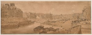 パリで最も美しい景色の 20 の選択…、1802 年。 作： Thomas Girtin