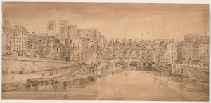 パリで最も美しい20の景色のセレクション、1802年。 作： Thomas Girtin