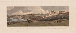 パリで最も美しい20の景色のセレクション：パレステラスからの眺め、1803年。 作： Thomas Girtin