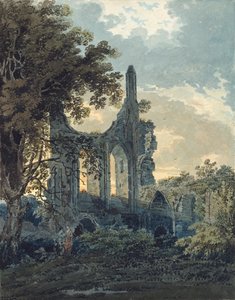 バイランド修道院、ヨークシャー、c1793