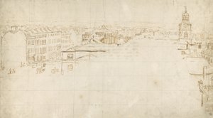 Eidometropolisのスケッチ、c.1801（紙にインク）