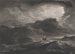 マクベス、1828年。 作： Thomas Goff Lupton