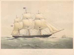 クリッパー船「マレー号」（1861年） 作： Thomas Goldsworth Dutton