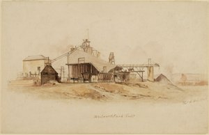 ウィットワースパーク炭鉱 作： Thomas H. Hair