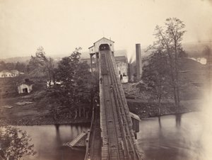 Von Storch Breaker, Del. & Hudson Canal Co., c. 1863-1865。 作： Thomas H. Johnson