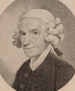 オルガニスト兼作曲家ジェームズ・ナレスの肖像 1715-1783, 1795. 作： Thomas Hardy