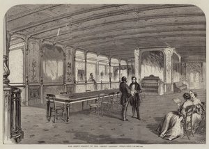 大東汽船の大サルーン 作： Thomas Harrington Wilson