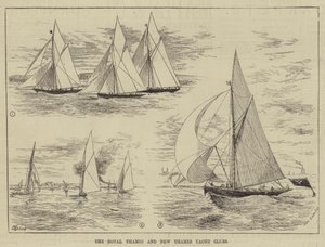 ロイヤルテムズおよびニューテムズヨットクラブ 作： Thomas Harrington Wilson