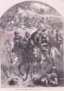 ハムデン、チャルグローブAD 1643で致命傷 作： Thomas Henry Nicholson