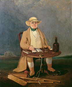 得点者（ブライトンのウィリアムデイヴィス）1842 作： Thomas Henwood