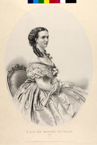 デンマーク王女アレクサンドラ 作： Thomas Herbert Maguire