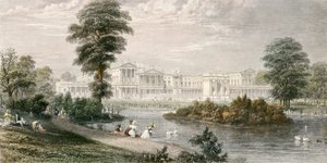 バッキンガム宮殿、ウェストミンスター、ロンドン、1835 作： Thomas Higham