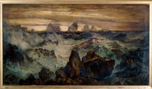 「海の島々」、1894 作： Thomas Hope McLachlan