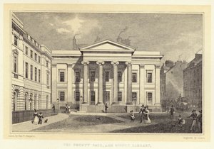 The County Hall, and Signet Library (e.g. the engraving) 作： Thomas Hosmer (after) Shepherd