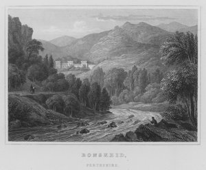 パースシャー州ボンスケイド(彫刻) 作： Thomas Hosmer Shepherd
