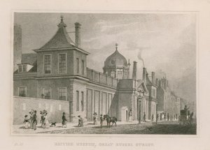 モンタギューハウスの大英博物館 作： Thomas Hosmer Shepherd