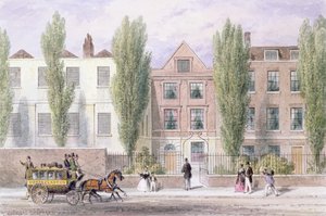 フィッシャーズハウス、ローワーストリート、イズリントン、1838 作： Thomas Hosmer Shepherd
