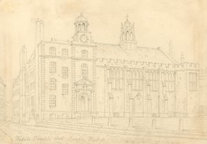 ミドルテンプルホール 作： Thomas Hosmer Shepherd