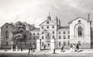 ミドルセックス病院、「ロンドンと19世紀の環境」パブから。 Jones und Co.、1827-1829 作： Thomas Hosmer Shepherd