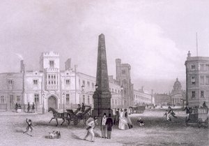 インディジェントブラインドアンドベツレヘム病院のための学校、1851-55年 作： Thomas Hosmer Shepherd