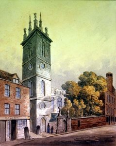 St.Mary Somerset (印刷) 作： Thomas Hosmer Shepherd