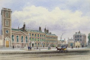 聖トーマス教会、サザーク、ロンドン 作： Thomas Hosmer Shepherd