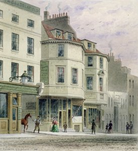ザボアーズヘッドイン、キングストリート、ウェストミンスター、1858 作： Thomas Hosmer Shepherd