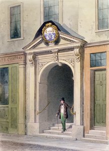 ブッチャーズホールへの入り口、1855年、