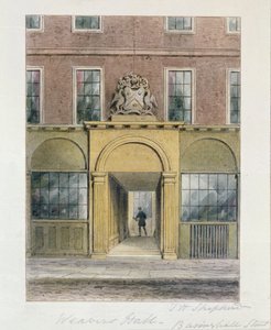 ウィーバーズホールへの入り口、1854