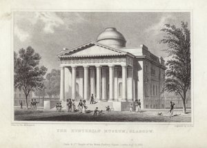 ハンター博物館、グラスゴー 作： Thomas Hosmer Shepherd
