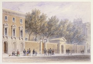 食料品店への新しい入り口、1854 作： Thomas Hosmer Shepherd