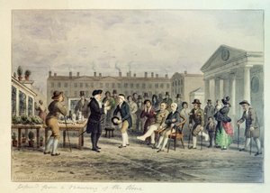 クワックドクター、1857年 作： Thomas Hosmer Shepherd