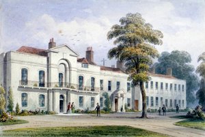 ブロンプトン ロッジの眺め、ケンジントン、ロンドン、1857 年