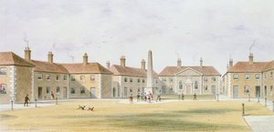 チャールズホプトンの施し住宅、1852年のビュー