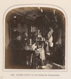 ダイニング・パーティー - ダイニングカー「コスモポリタン」にて 作： Thomas Houseworth